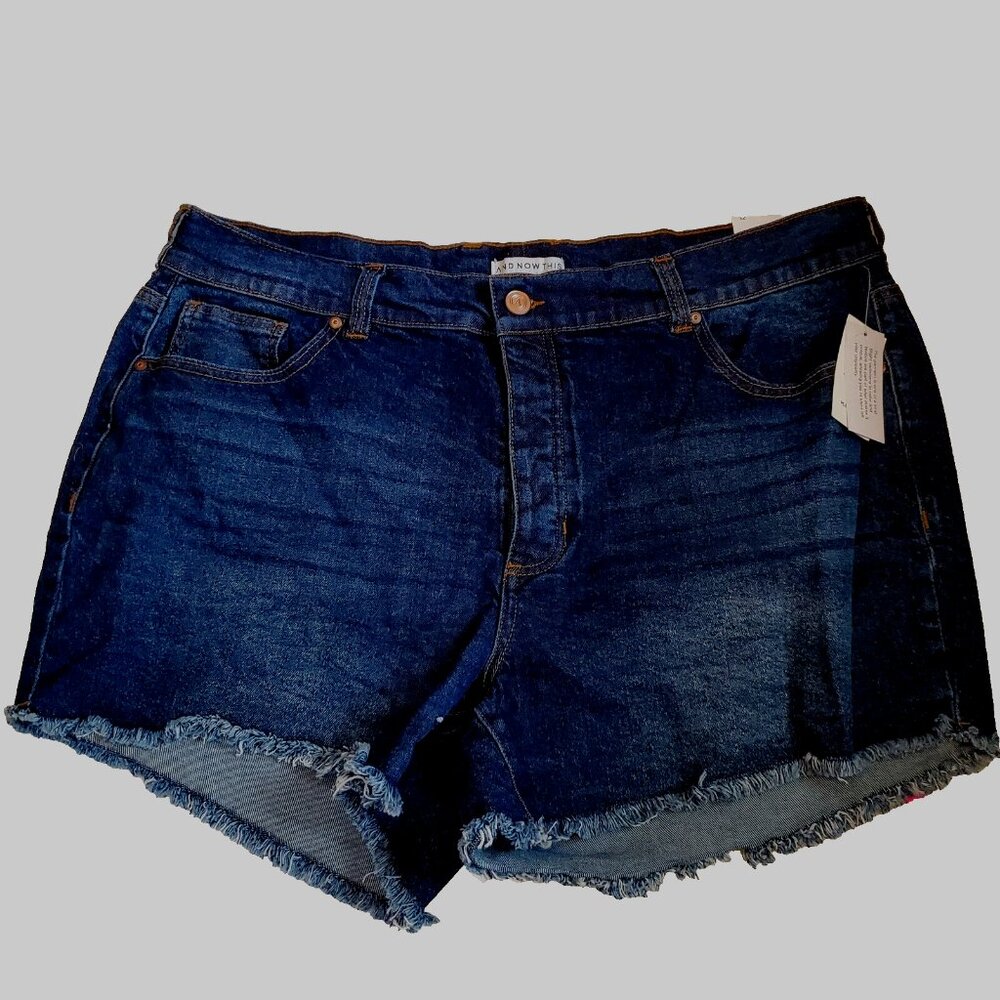 And Now This Denim Shorts NWT Size 22